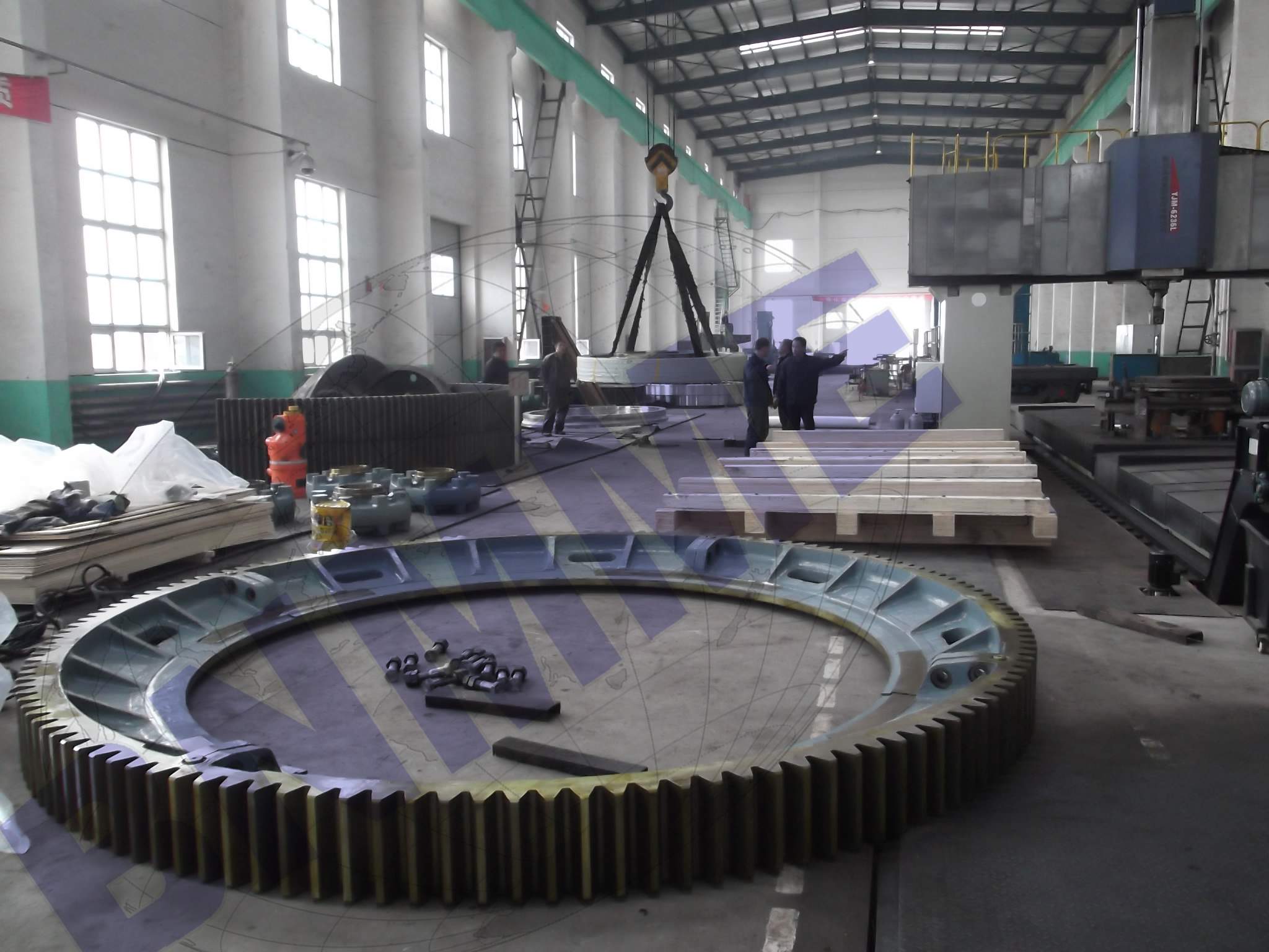 gear ring for mining, metallurgy, cement and other machinery spare parts